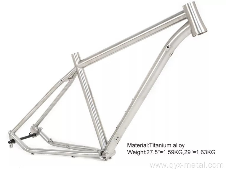 Precision Titanium MTB Bicycle Frame