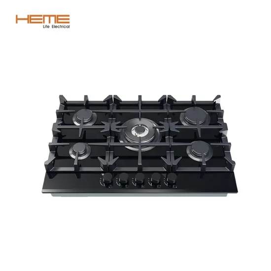 5 Burner Glass Cooktop 76 cm - Hot Selling Chinese Supplier
