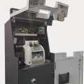 Máquina de depósito de caixa intelixente con dispensador de tarxeta para uso de gases de gasolina