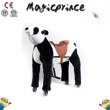 (EN71&ASTM&CE)~(Pass!!)~Dalian Magicprince Mechanical plush animal toy Animal scooter for sale