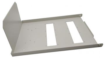 OEM Galvanized Steel White Laser Cutting Baseboard Design