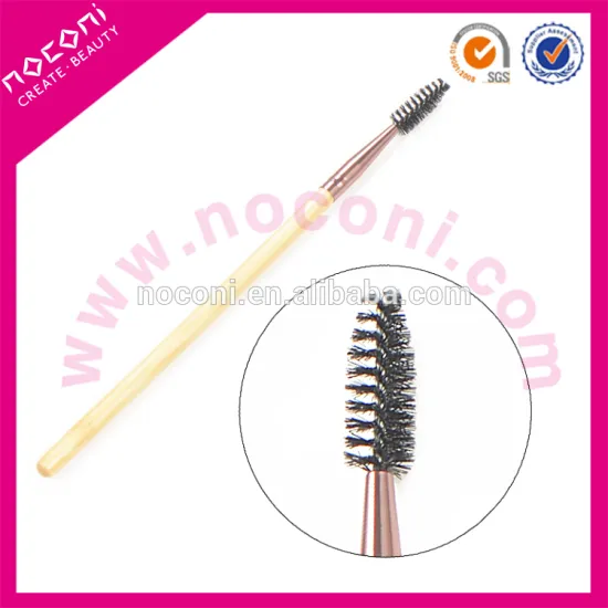 NOCONI new fashion makeup brush bamboo handle eyelash brush for women