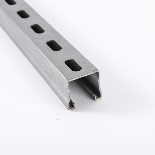 Solid Unistrut Channel stainless steel slotted channel Supplier