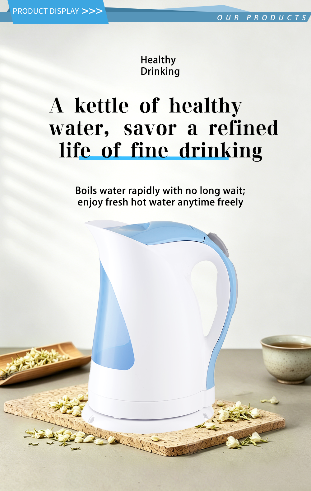 304 stainless steel kettle FK-0402