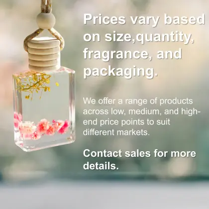 Customized 15ml Flower Scent Perfume for Car Freshener