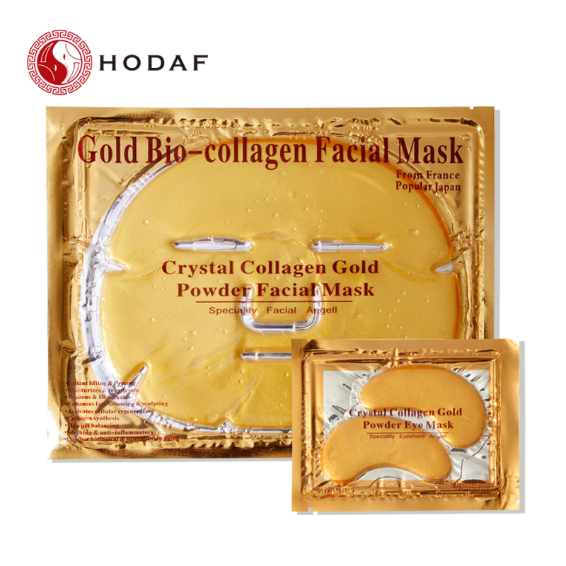 gold Collagen mask lifting crystal facial mask