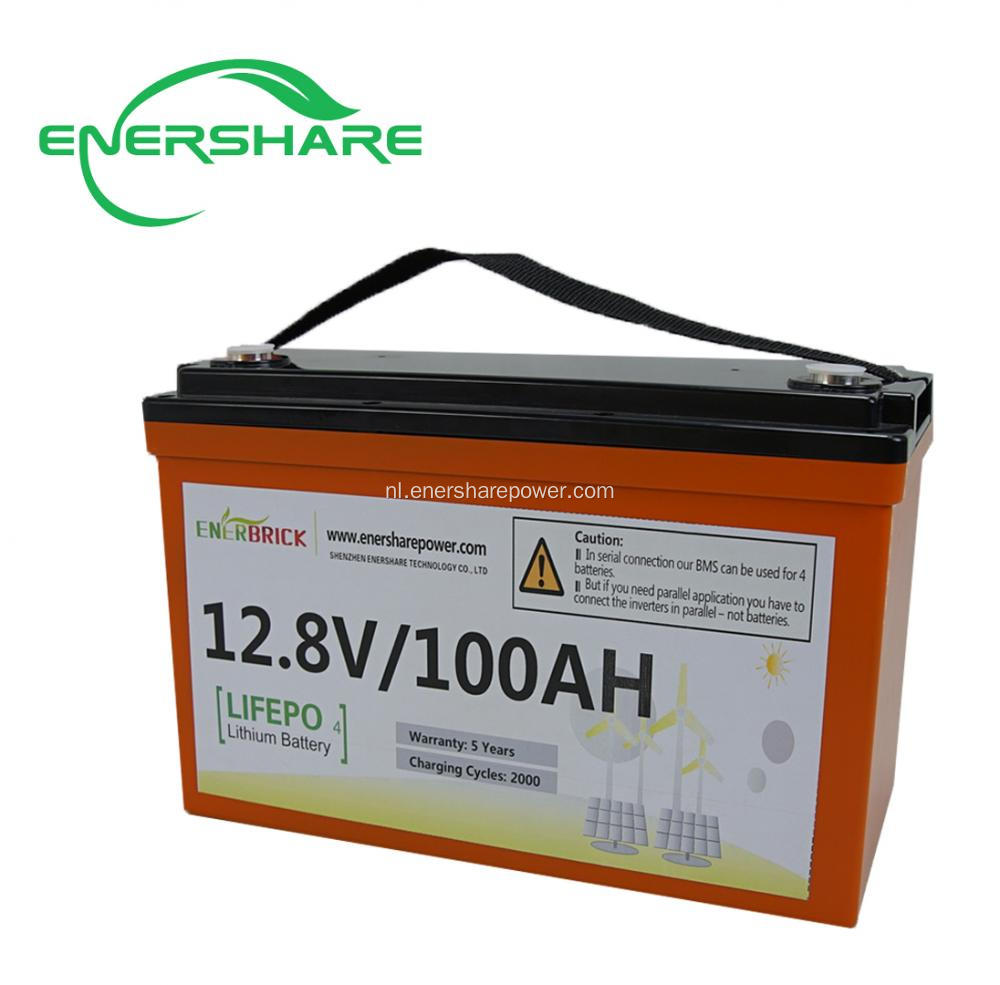 EnerBrick 12V 100ah lithium-ionbatterij