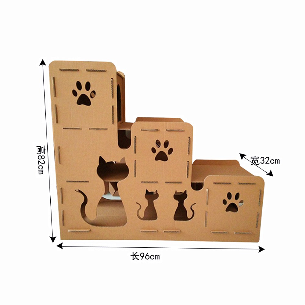 cardboard cat hideaways