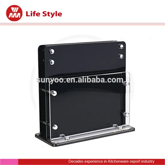 New acrylic knife holder