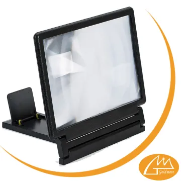 Goldmore 3 3D Enlarged Screen Mobile Phone Video-Frequency Amplifier / Cellphone Screen Casing for iPhone Android