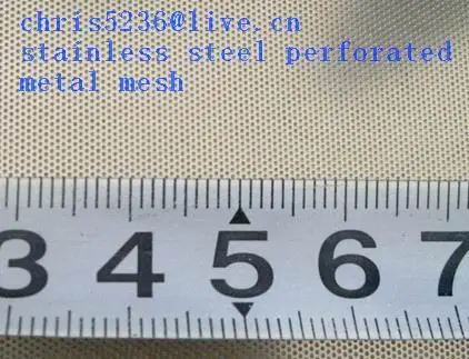 Perforated metal mesh patterns | Anping Famous Wire Mesh