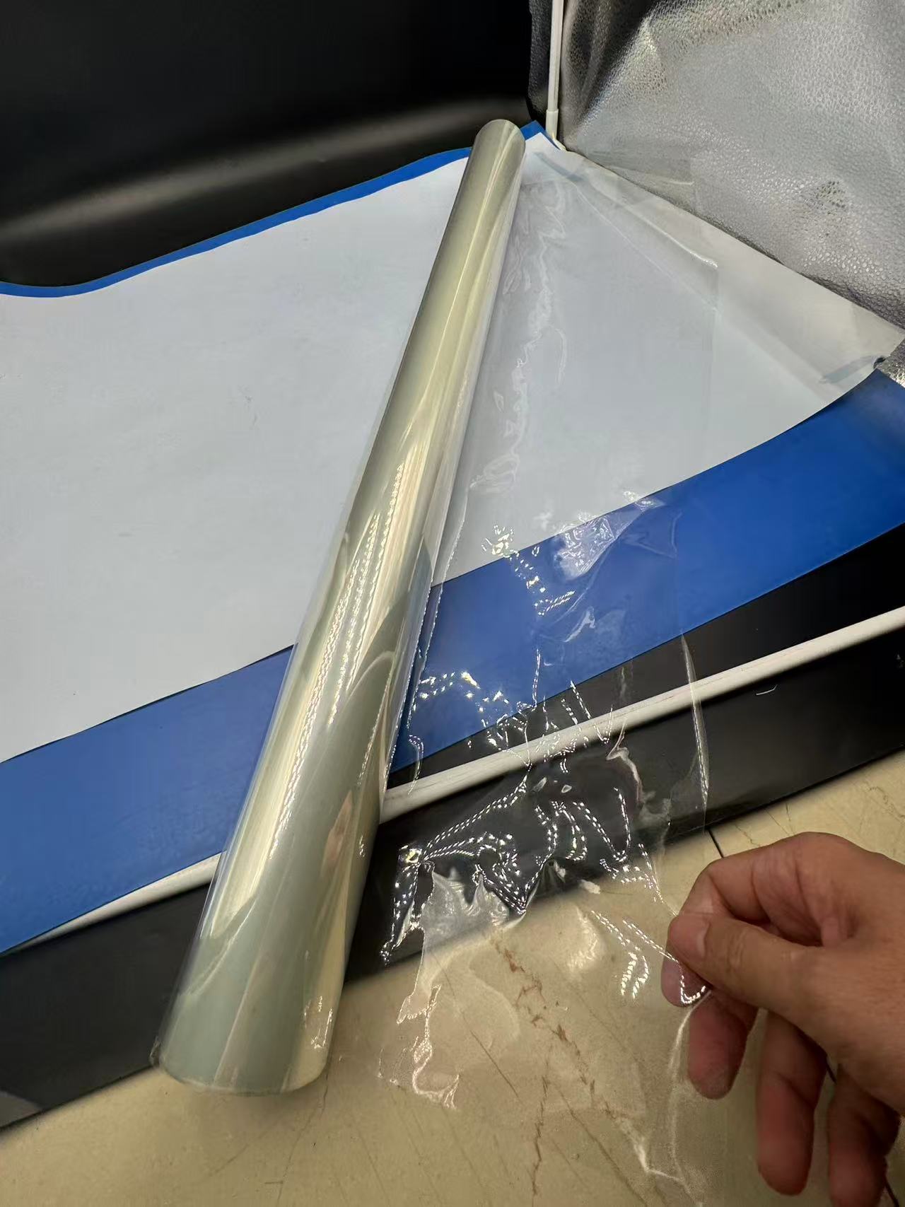 PVC shrink film transparent packaging