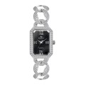 Square Sea Shell Dial Jewelry Diamond Watch