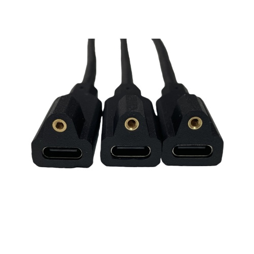 USBタイプCメスをカスタマイズしてケーブルを切断