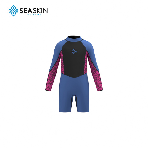 Seaskin Unisex 3mm Back Zip Diving Girls Wetsuits