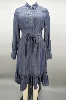 Custom Leisure Jeans Skirt One Piece Dress