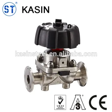 Stainless steel sanitary Gemu diaphragm valve