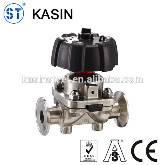 Stainless steel sanitary Gemu diaphragm valve