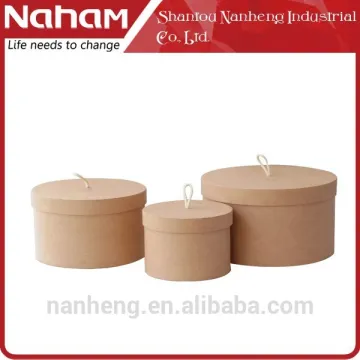 NAHAM Wholesale Luxury Round Cardboard Gift Box With Lid