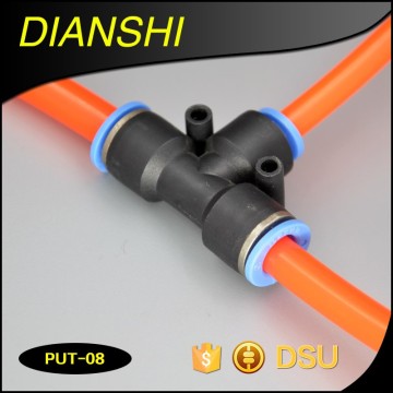 PUT series air quick connecting plastic air fittings one touch fittings