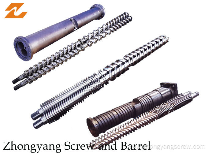 Conical Twin Screw and Barrel for Wire Zyt407