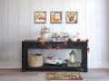 Pumpkin Farmhouse Canvas Wall Art