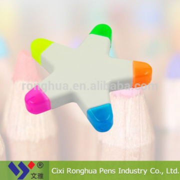Alibaba Hot Selling Private Label multi colored 5 in 1 highlighter