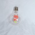 Flower pattern decorative LED light bulb