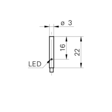 Baumer IFRM 03N1501 Induktive Näherungsschalter