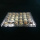 24holes clear tray plastic quail egg carton