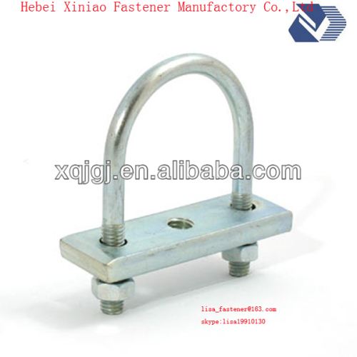 Hot-dip Galvanized U-bolts/U-bolt Pipe Clamp /U bolt with washer and nut