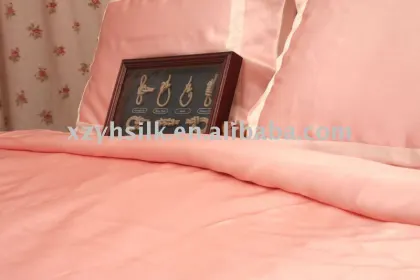 Oeko-Tex 100% pure Silk bedding set--bedding