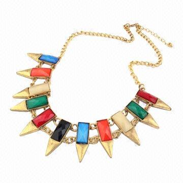 Statement Necklace, Available in Various Colors