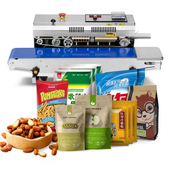 Automatic Vacuum Sealer Machines for Nitrogen Flushing and Continuous Sealing of Plastic Bags