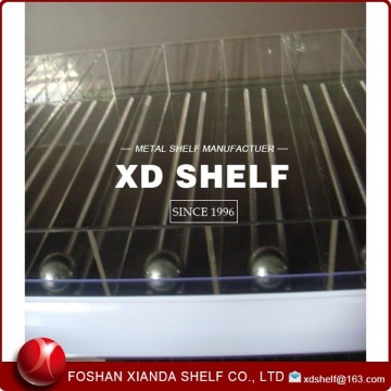 Plastic Box Auto Slid Rail For Supermarket Shelf Store