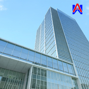 Angular Office Building Curtain Wall
