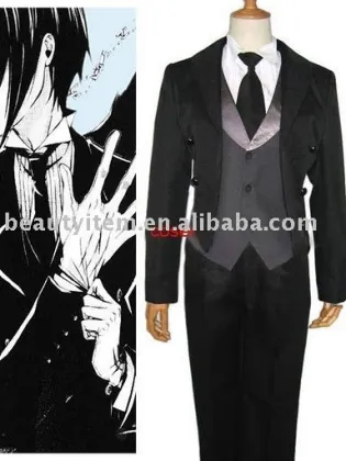 Black Butler Sebastian Michaelis Party Cosplay Costume
