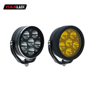Yellow LED Work Driving Head Fog Light for Motorcycle