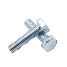 zinc plating DIN933 DIN931 Hex bolt