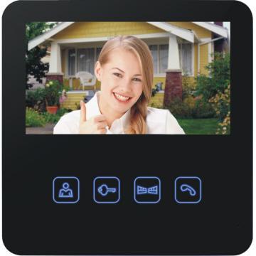 7\'\' Handsfree Color Video Door Phone indoor unit, touch pad/TFT screen