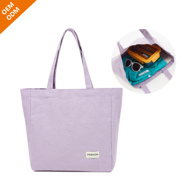 Custom Logo Organic Cotton Canvas Shopping Bag Wholesale Manufacture