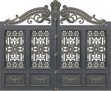 Oriental tale Aluminum Gate