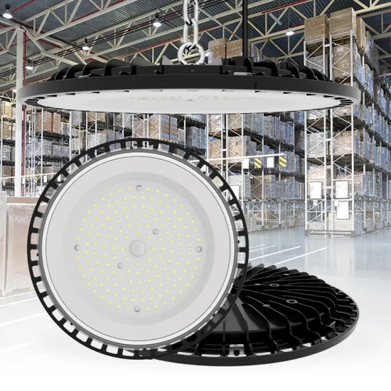 IP65 Factory Warehouse Industrial Lighting - DOB 300W 200W 150W 100W DOB UFO LED High Bay Light