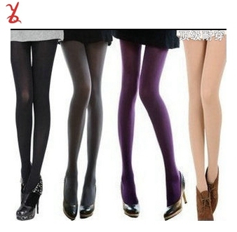 TTHR13 120d autumn and winter thick velvet pantyhose stockings anti- hook backing socks