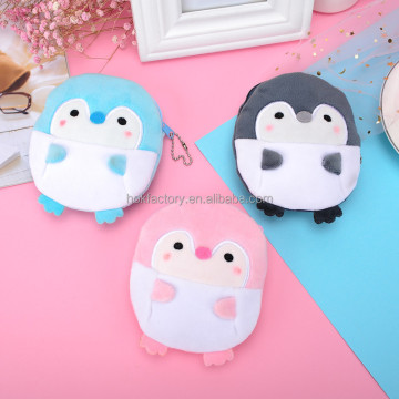 Mini portafogli rosa personalizzati per ragazze con disegni di peluche da cartone animato
