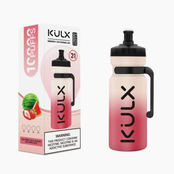 Glace de framboise de myrtille kulx 10000 Puffs Vaping France