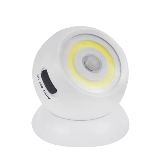 Portable 360 Rotating LED Motion Sensor Night Light with Hanging Magnet