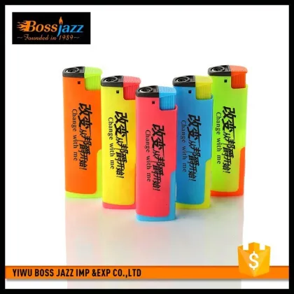 Custom Logo Windproof Disposable Plastic Kitchen Lighters - Factory Wholesale Price