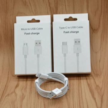 Customized USB A to C Fast Charging Cables for Samsung and Android Phones