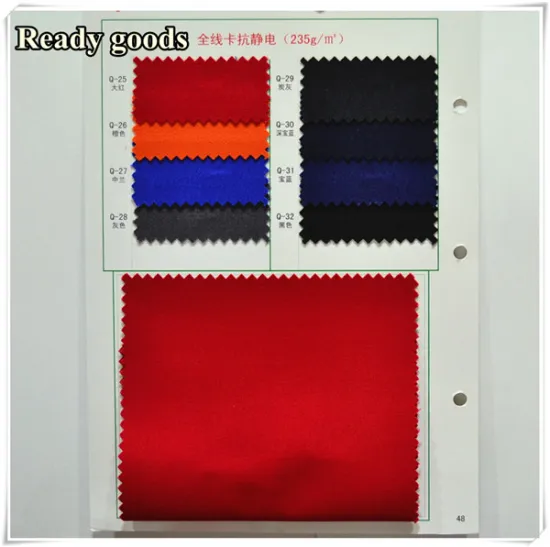 Ready goods,Anti-Static TC65/35 32/2*32/2 100*53 fabric for unifrom